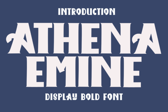 Athena Emine: A Friendly Font for Modern Design