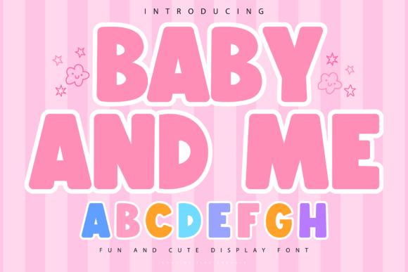 Baby and Me: A Playful Typeface for Creative Projects