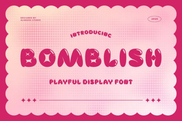 Bomblish: The Playful Font for Dynamic Design Projects