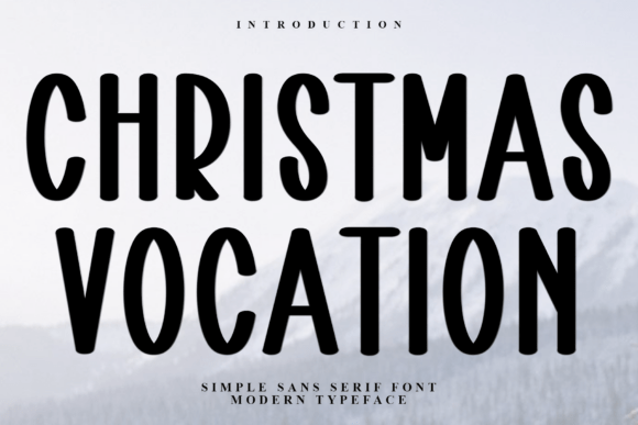 Bringing Holiday Cheer to Design with Christmas Vocation Font