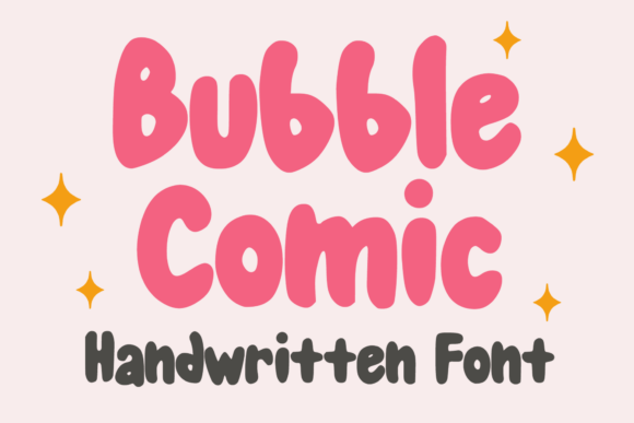 Bubble Comic: A Playful Font for Diverse Creative Endeavors