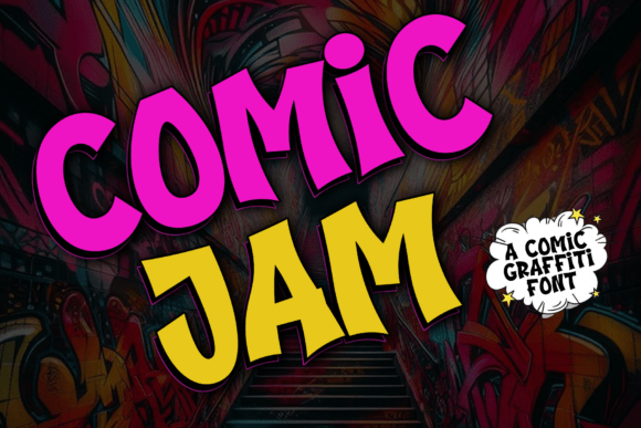Comic Jam: A Stylish Script Font for Creative Design Projects