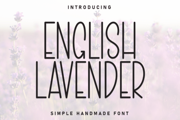 English Lavender: The Modern Display Font Redefining Visual Communication