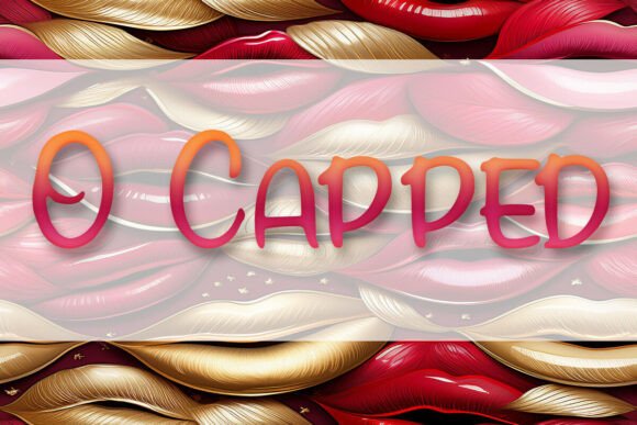Exploring the Bold Elegance of O Capped Font in Modern Design