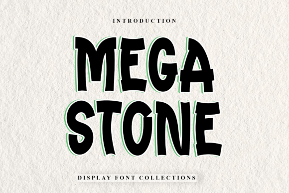 Exploring the Charm of Mega Stone: A Playful Font for Creative Projects