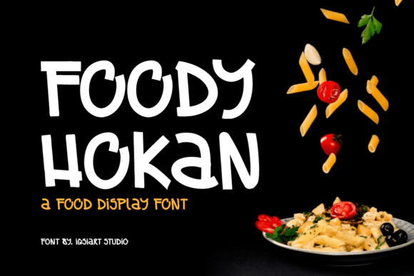 Foody Hokan: A Flavorful Font for Food-Centric Design