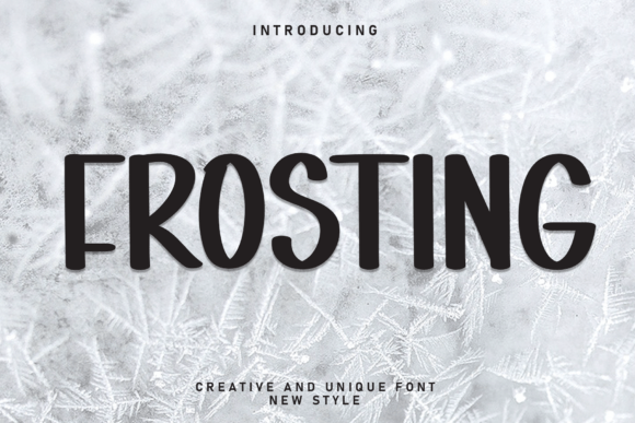 Frosting: A Clean, Friendly Font for Modern Design Needs