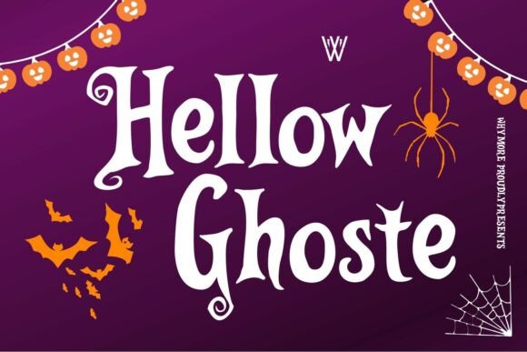 Hellow Ghoste: The Ultimate Horror Display Font for Edgy Designs