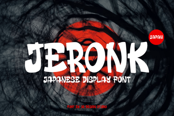 Jeronk: A Stylish Display Font for Creative Projects