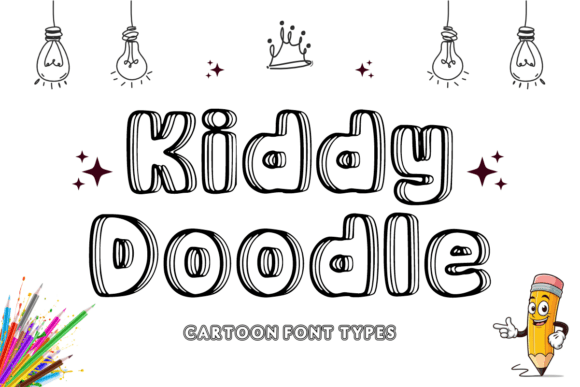 Kiddy Doodle: A Playful Typography Choice for Creative Design