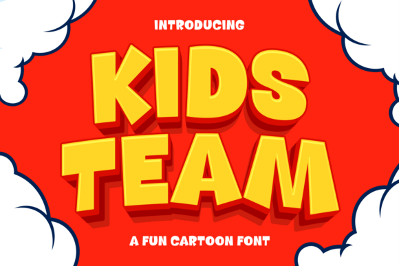 Kids Team: The Playful Font Revolutionizing Creative Design