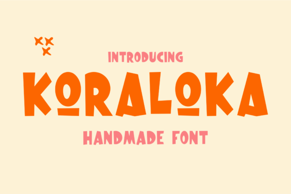 Koraloka: A Handmade Font with Heart