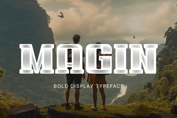 Magin: A Bold Display Typeface for Impactful Design
