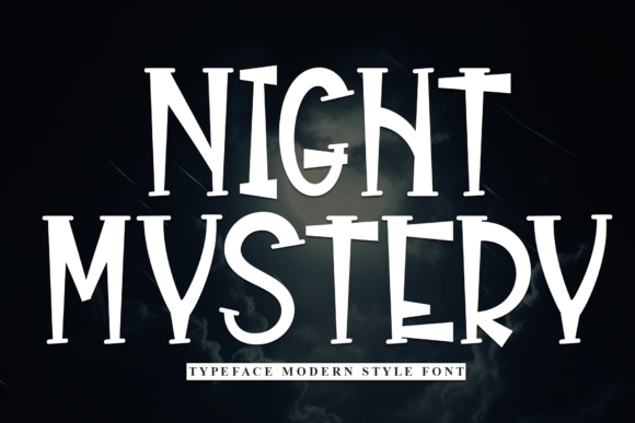 Night Mystery Font: A Stylish Yet Practical Choice for Modern Designers