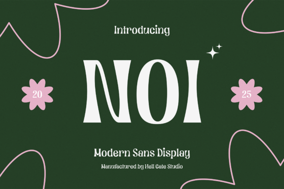 Noi Modern Sans Display: A Versatile Typeface for Real-World Design Needs