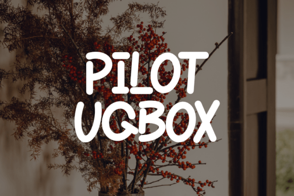 Pilot Uqbox: A Dynamic Font for Modern Design Workflows