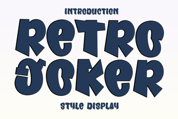 Retro Joker: A Casual Font with Modern Appeal