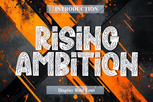 Rising Ambition: A Clean, Friendly Font for Modern Design