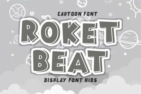 Roket Beat: A Playful Display Font for Creative Projects