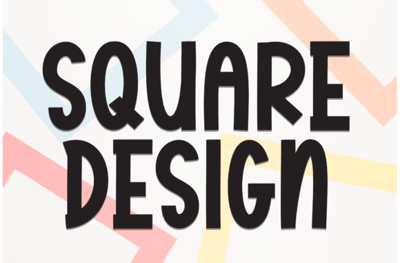 Square Design: A Fresh, Approachable Font for Modern Typography