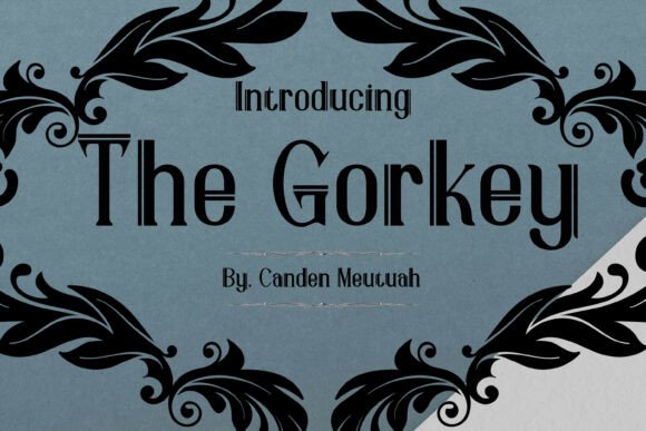 The Gorkey: Bold Design Meets Versatile Typography
