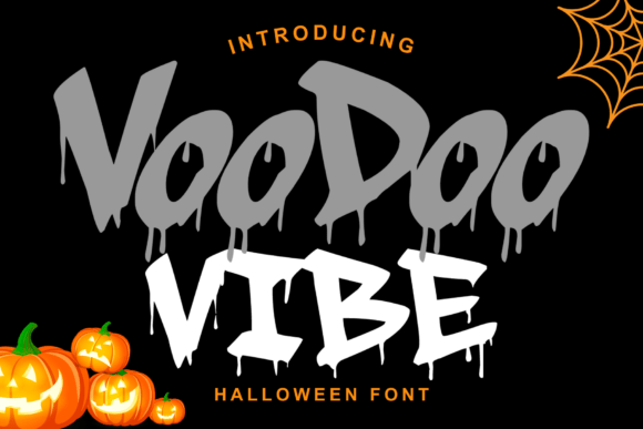 Unleash the Halloween Spirit with Voodoo Vibe: The Spooky Display Typeface That Stands Out