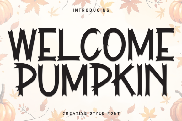 Welcome Pumpkin: A Versatile Font for Warm, Approachable Design